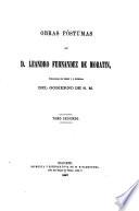 Obras póstumas de Leandro Fernández de Moratín