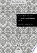 Obras sacras en romance Vol. 10