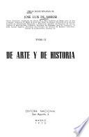 Obras seleccionadas: De arte y de historia