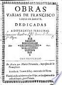 Obras varias, dedicadas a diferentes personas