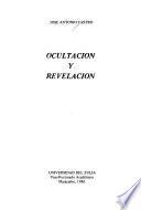 Ocultación y revelación