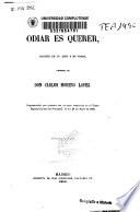 Odiar es querer