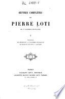 Oeuvres complètes