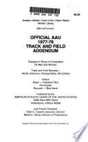 Official AAU Track and Field Handbook