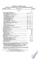 Official Gazette of the United States Patent and Trademark Office
