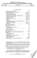 Official Gazette of the United States Patent and Trademark Office