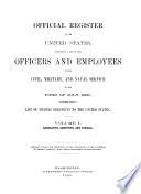 Official Register of the United States