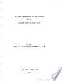 Official Translations of the Opinions of the Supreme Court of Puerto Rico