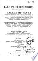 On Early English Pronunciation