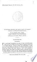 On the Mexican Meteorites, with Especial Regard to the Supposed Occurence of Widespread Meteoritic Showers