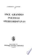 Once grandes poetisas américohispanas