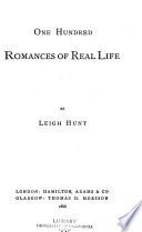 One Hundred Romances of Real Life