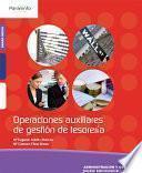 Operaciones auxiliares de gestión de tesorería