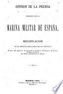 Opinion de la prensa respecto de la Marina Militar de España
