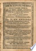 Oración fúnebre en las exéquias del Rmo. Sr. D. Juan Antonio de Oruña, Calderon de la Barca, Obispo de Osma