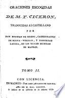 Oraciones escogidas de M. T. Ciceron