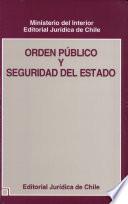 Orden público y seguridad del estado