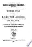 Ordenanza general para el ejército de la República Mexicana