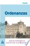 Ordenanzas de la Junta de Comunidades de Castilla - la Mancha. Temario.e-book