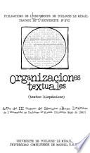Organizaciones textuales