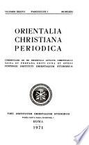 Orientalia christiana periodica
