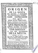 Origen de la renta del servicio y montazgo su exigencia y cobro con expression del quid sean estos derechos en que y por que se establecieron, que ganados los pagan, que personas, quanto, quando y en donde, sacado de las leyes del reyno, con arreglo a las del quaderno de la Mesta