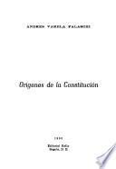 Orígenes de la constitución