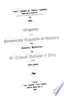 Orígenes de la dominación española en América
