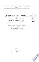 Orígenes de la Imprenta de Niños Expósitos