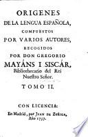 Origenes De La Lengua Española
