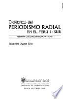 Origenes del periodismo radial en el Peru I-Sur