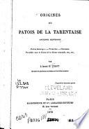 Origines du patois de la Tarentaise