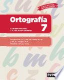 Libro Ortografía 7