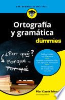 Ortografía y gramática para dummies
