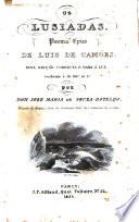 Os Lusiadas. Poema epico de Luis de Camoes