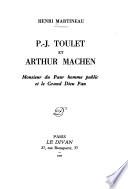 P.-J. Toulet et Arthur Machen