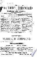 Pacific Record of Medicine and Pharmacy