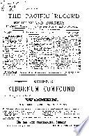 Pacific Record of Medicine and Pharmacy