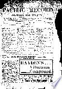 Pacific Record of Medicine and Pharmacy