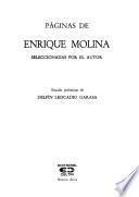 Páginas de Enrique Molina