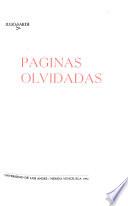 Páginas olvidadas