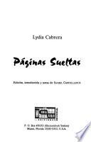 Páginas sueltas