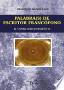 Palabra(s) de escritor francófono