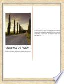 PALABRAS DE AMOR