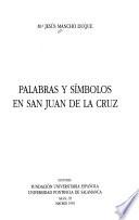 Palabras y símbolos en San Juan de la Cruz