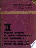 Panel Sobre Suelos Volcanicos de America - Panel on Volcanic Soils of America