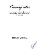 Panorama crítico del cuento hondureño