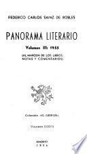 Panorama literario