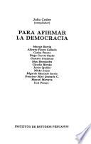 Para afirmar la democracia