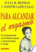 Para Alcanzar el Orgasmo